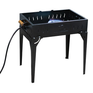 PORTABLE LP Gas Base with (stainless steel) Disc-Grill (wok)
