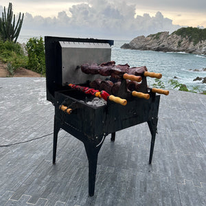 PORTABLE Grill Premium – 5 Spits (InoxCover)