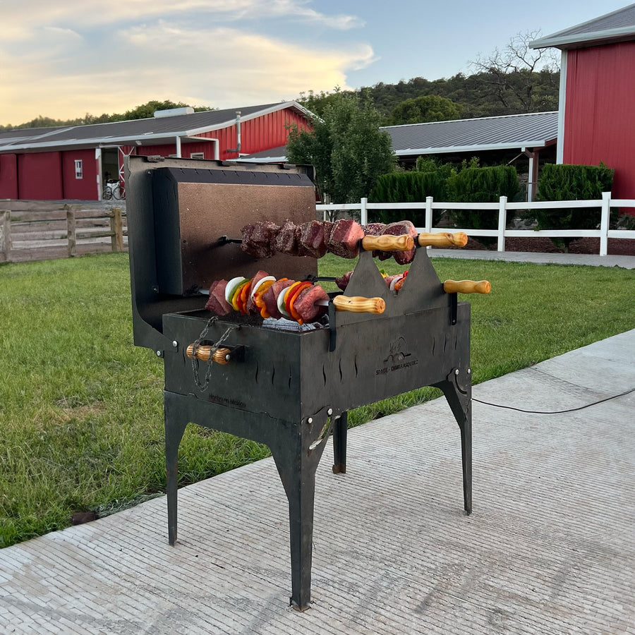 PORTABLE Grill Economy – 5 Spits