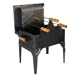 PORTABLE Grill Premium – 3 Spits (InoxCover)