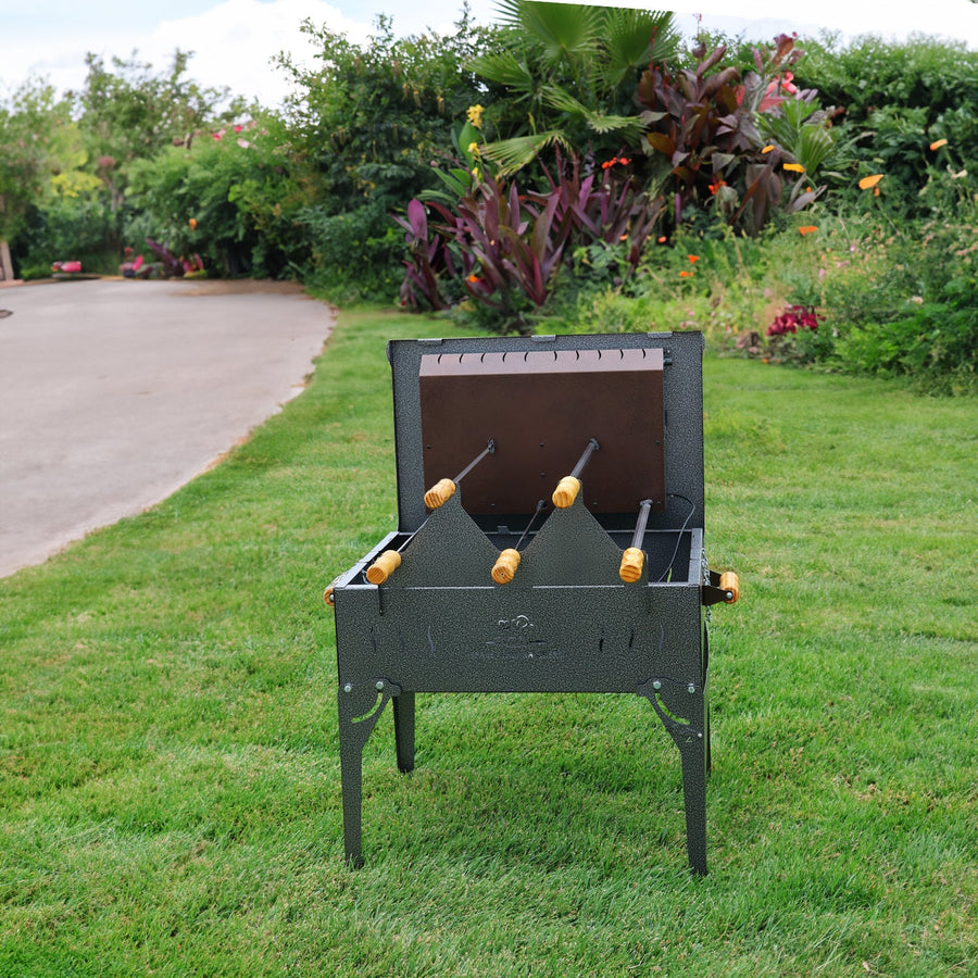 PORTABLE Grill Economy – 5 Spits