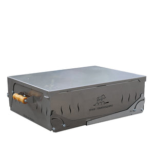 PORTABLE Grill Superior Plus – 5 Spits (FullInox stainless steel)